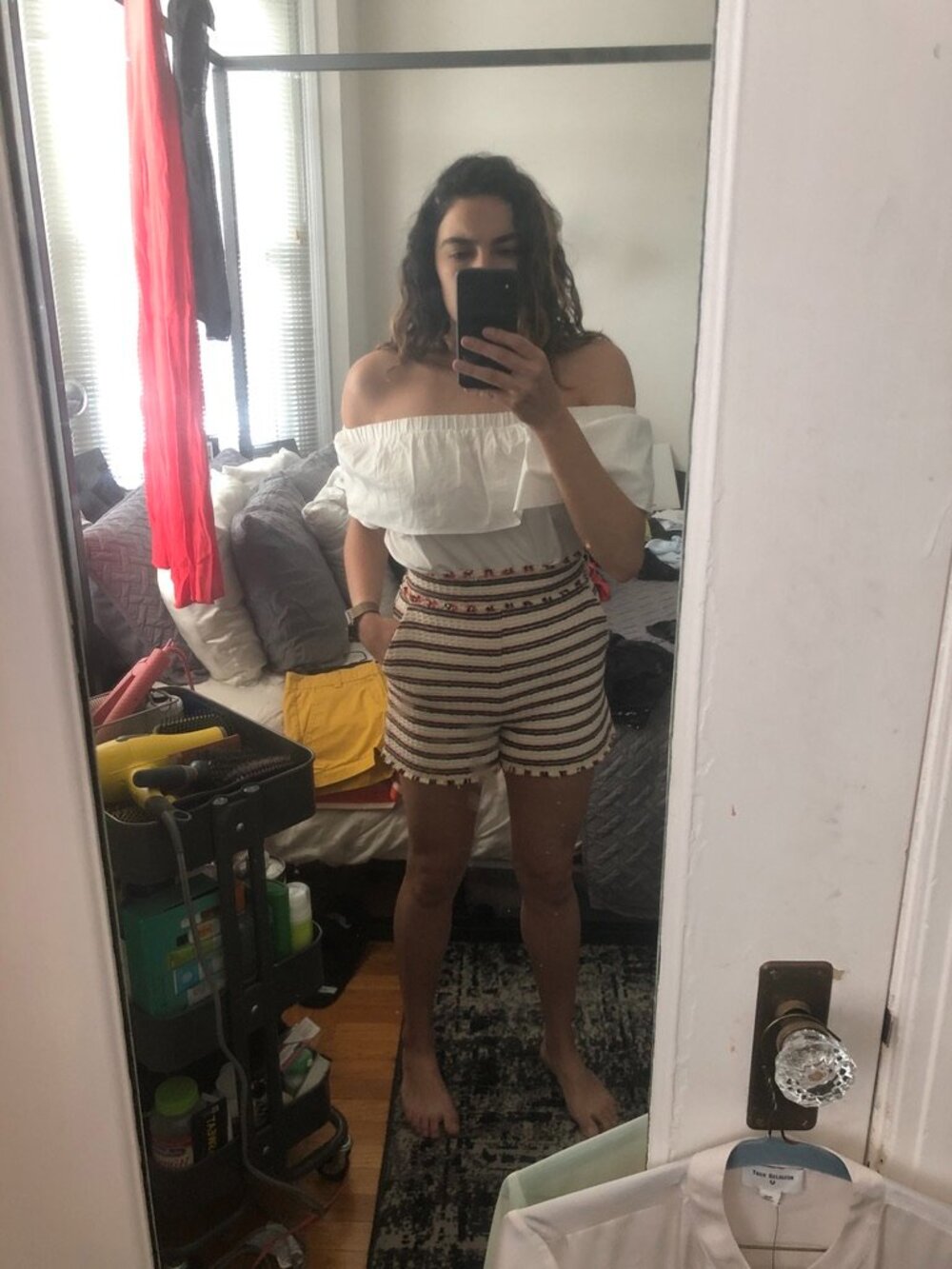 Zara Basket woven high waisted shorts - SZ Small